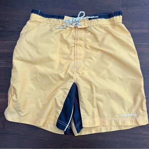 Tommy Hilfiger Men’s M Medium Yellow Swim Shorts Trunks